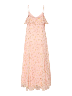 Yassoiree Strap Maxi Dress - Blushing Rose Soiree Aop