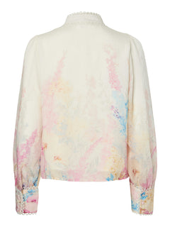 Yasflorence Ls Shirt - Pristine Florence Aop