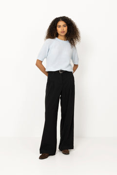 Yasenya Ss Knit Pullover - Skyway