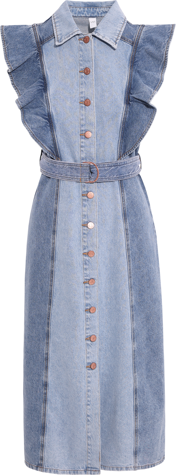 Yascawi SL Denim Långklänning