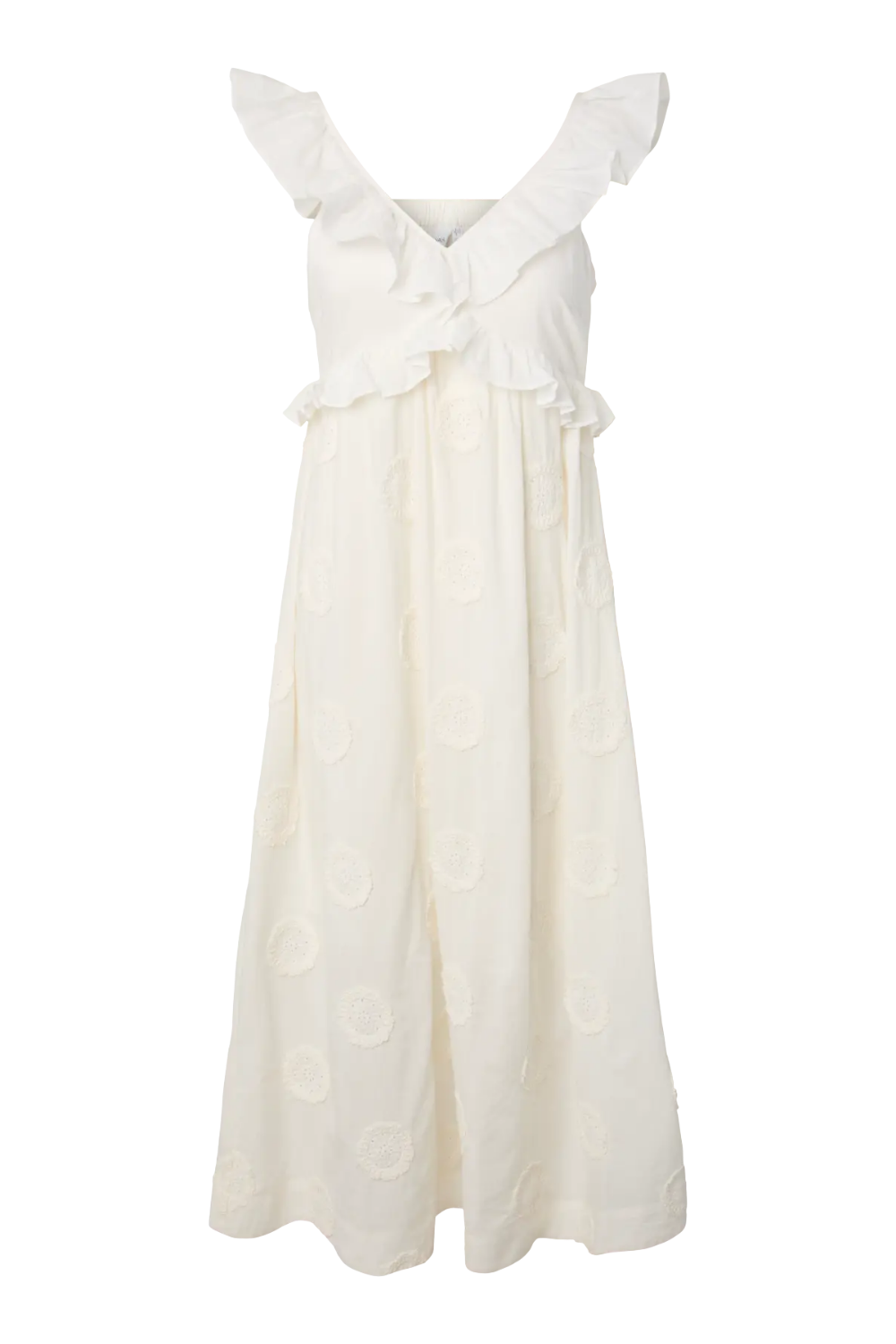 Yasnama Sl Long Dress - Star White