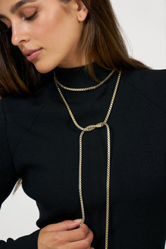Gold Box Chain Rope - Gold