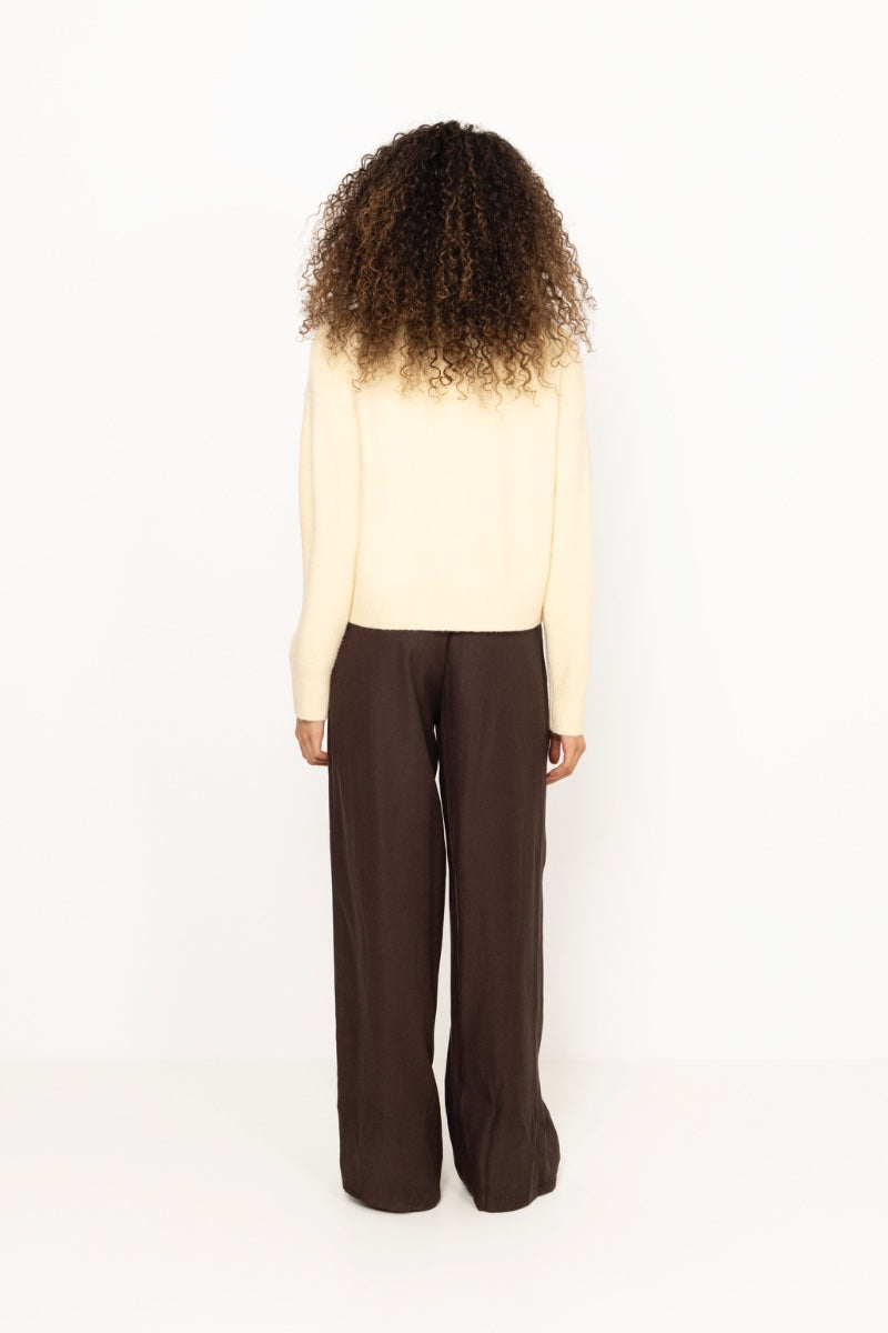 Paulina Knit Blouse - Butter Yellow