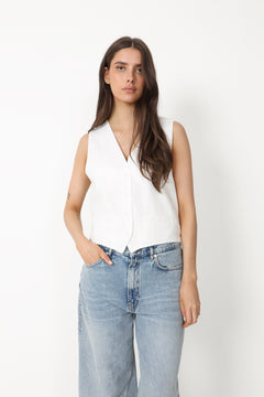 West Linen - White