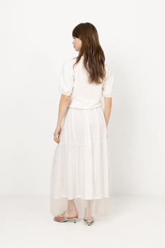 Hay Tulle - White