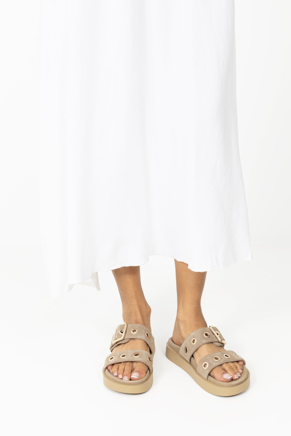 Tilda Buckle - Beige