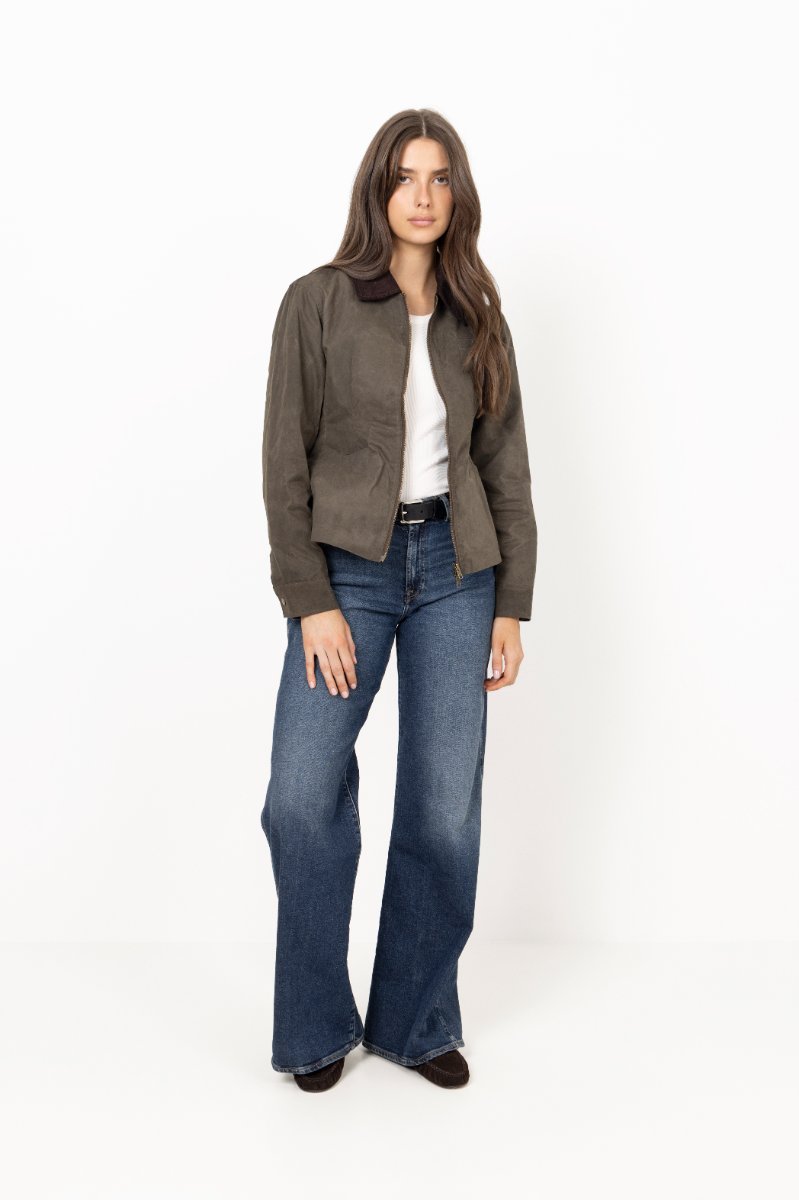 Mexa Coated Jacket - Dusty Army