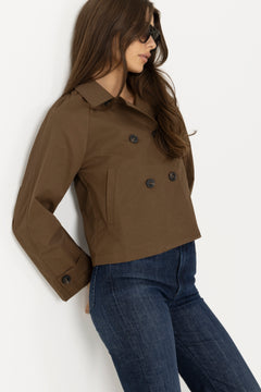 Lunaic Trenchcoat - Dark Brown