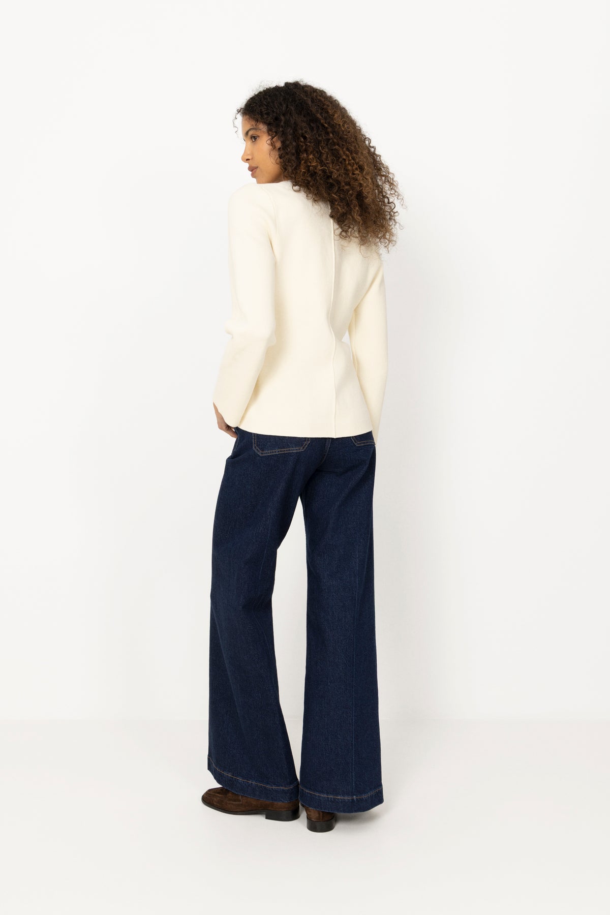 Milano V-Neck Cardigan - Macadamia