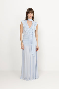 Gzlaily Dress - Blue Finch
