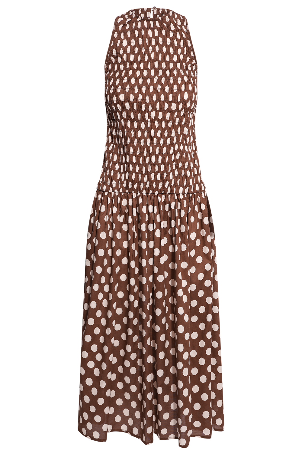 Luisa Midiklänning - Cioccolato Dot