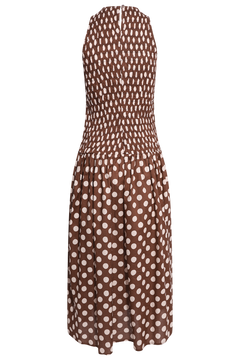 Luisa Midi Dress - Cioccolato Dot