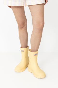 Unisex Downpour Short Boot - Pale Yellow