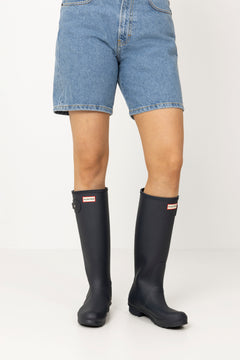 Womens Original Tall Boot - Hunter Navy