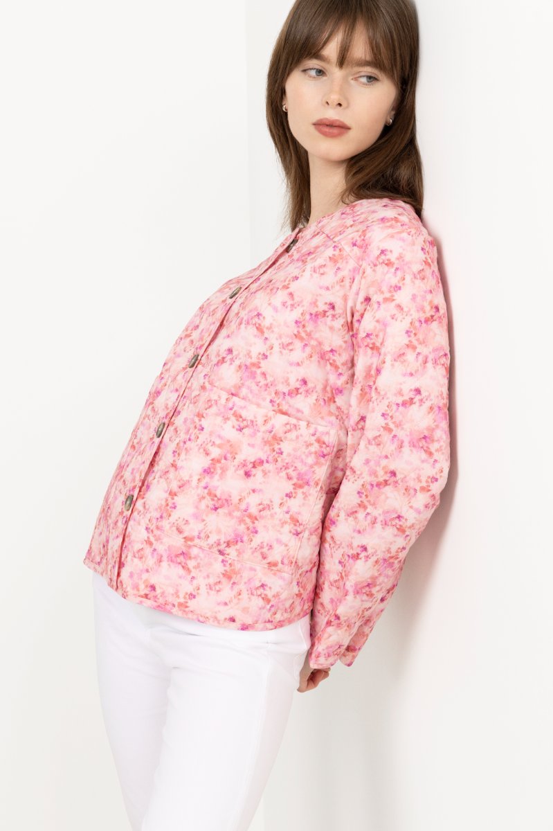 Kammy Jacket - Rosa/Vit