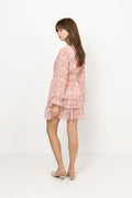 Florella Short Dress - Rosa/Pink