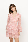 Florella Short Dress - Rosa/Pink
