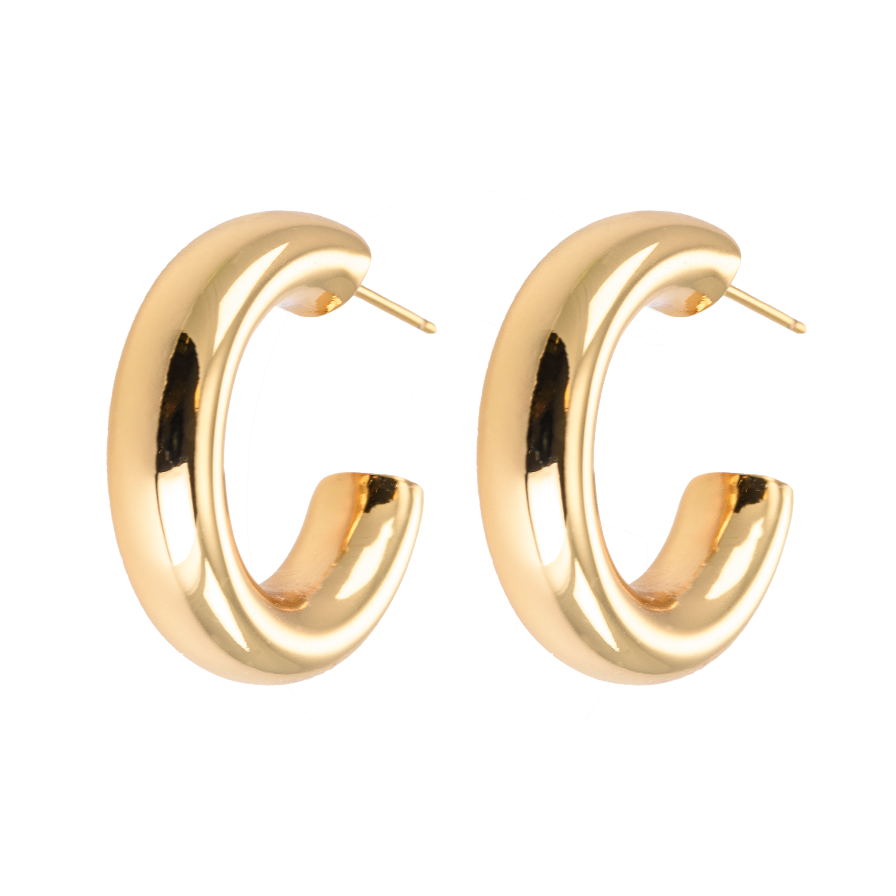 Chunky Hoops - Guld