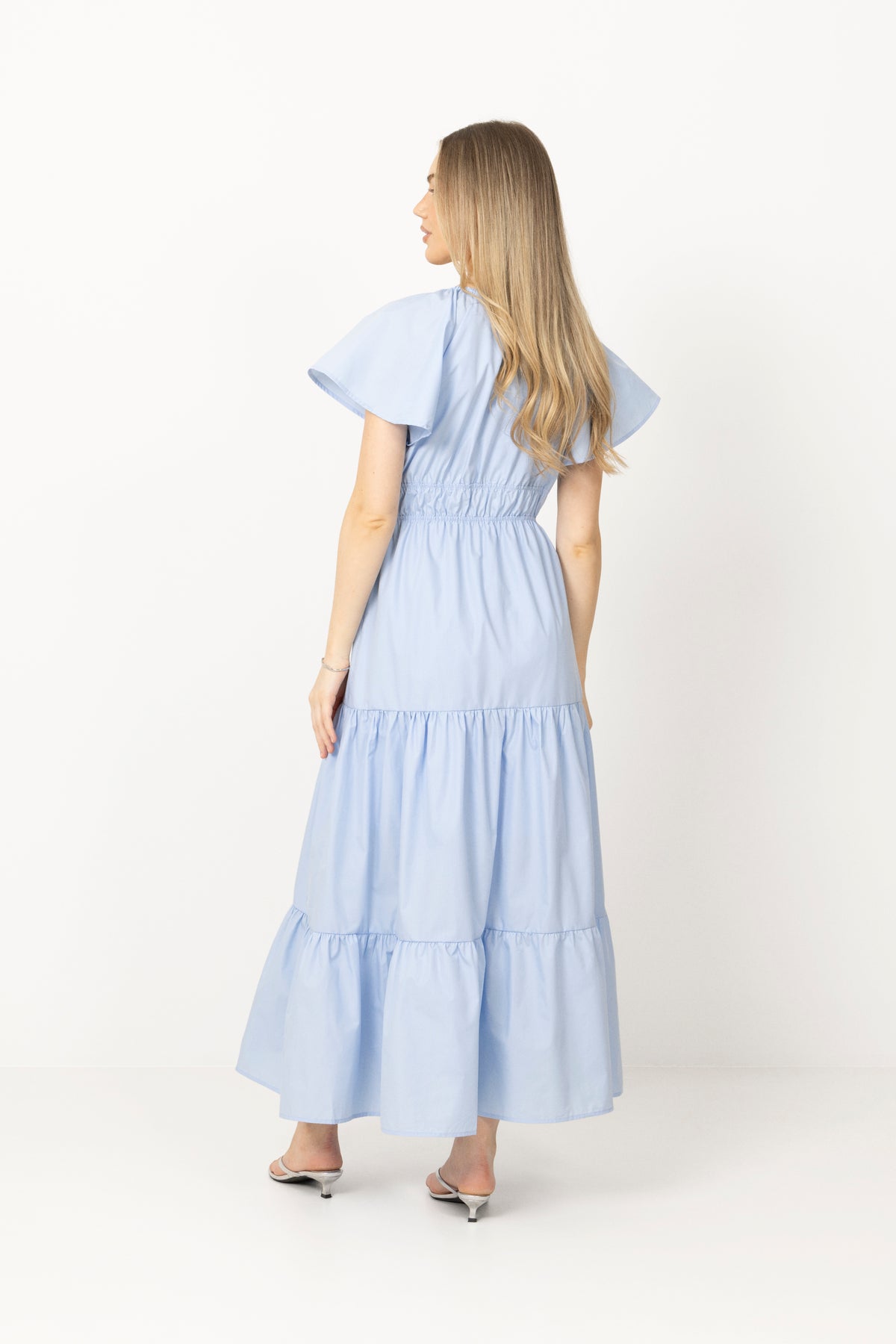 Fransisko Maxi Dress - Light Blue