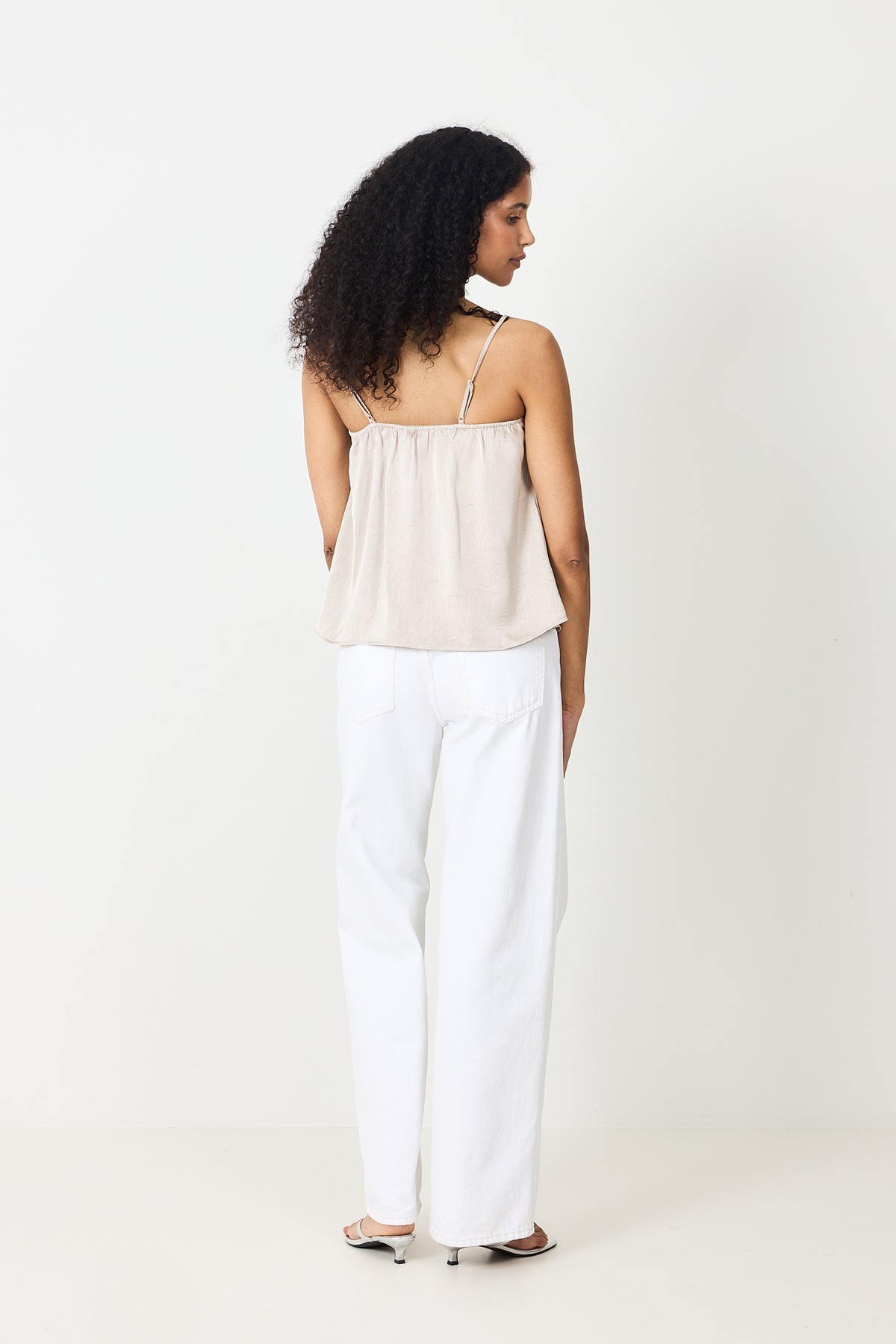 Emily Strap Top - Champagne