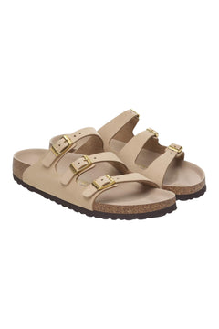 Florida Nubuck Leather Narrow - Sandcastle