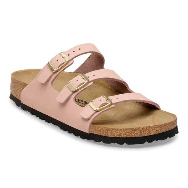 Florida Nubuck Leather Narrow - Soft Pink