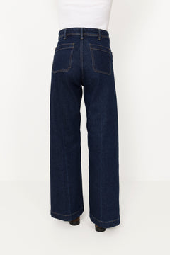Woven Flare Pants - Kinsey Wash