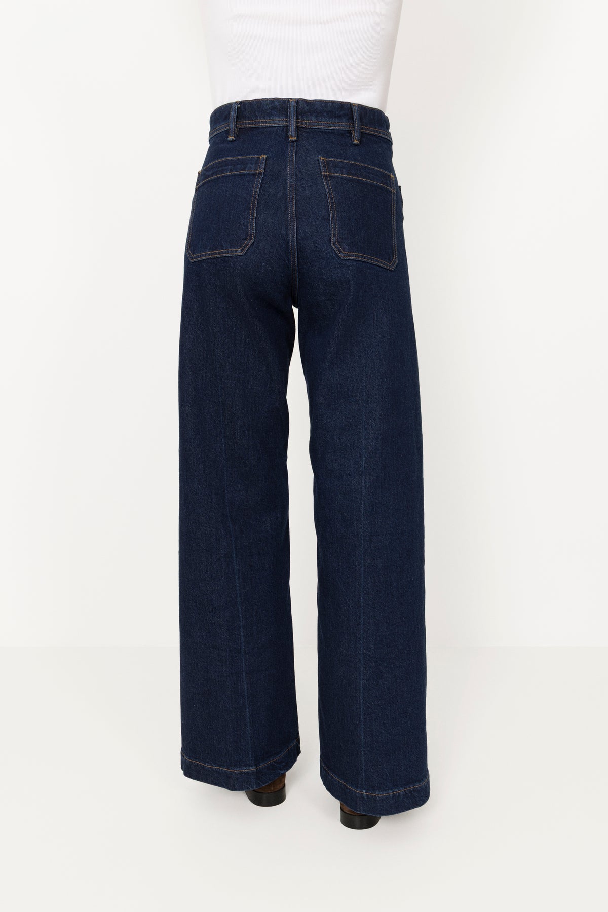 Woven Flare Pants - Kinsey Wash