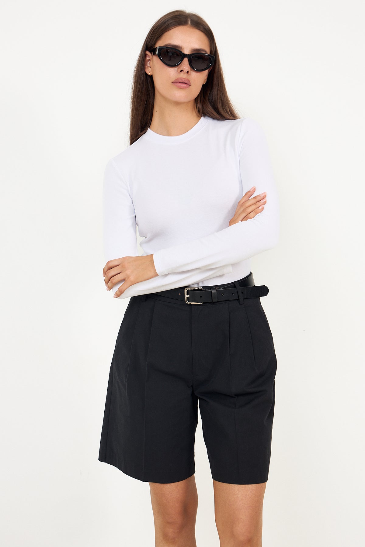 Lidie Ls Top - Vit