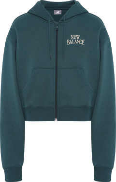 Trackside Fleece Full Zip - Medusa Green