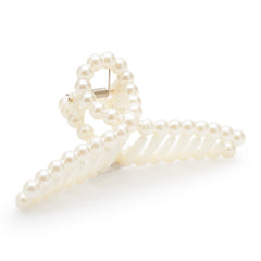 Evelyn Hair Clip - White