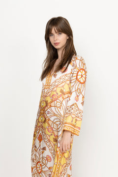 Laylani Kaftan Dress - Gold