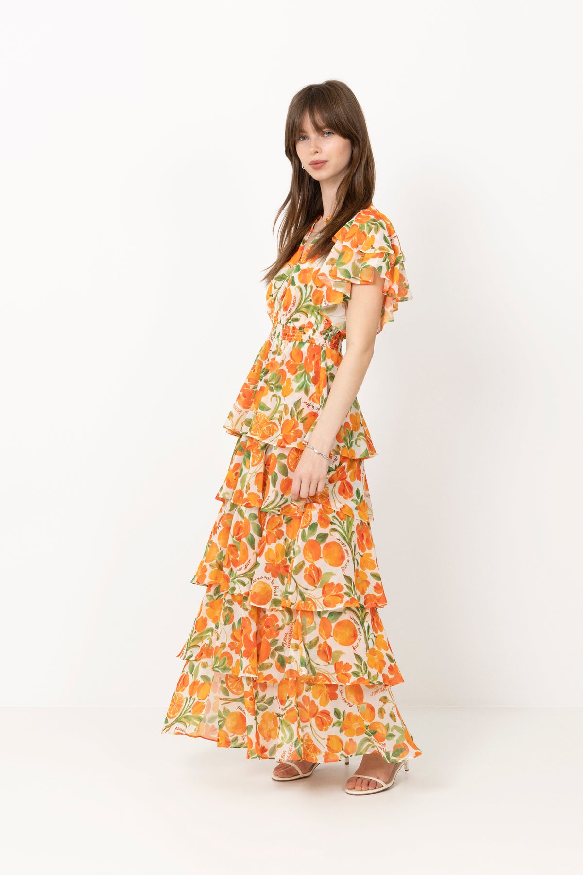 Milena Dress - Orange
