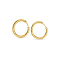 Hollie Hoop Earrings 13mm - Gold