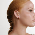 Hollie Hoop Earrings 21mm - Guld