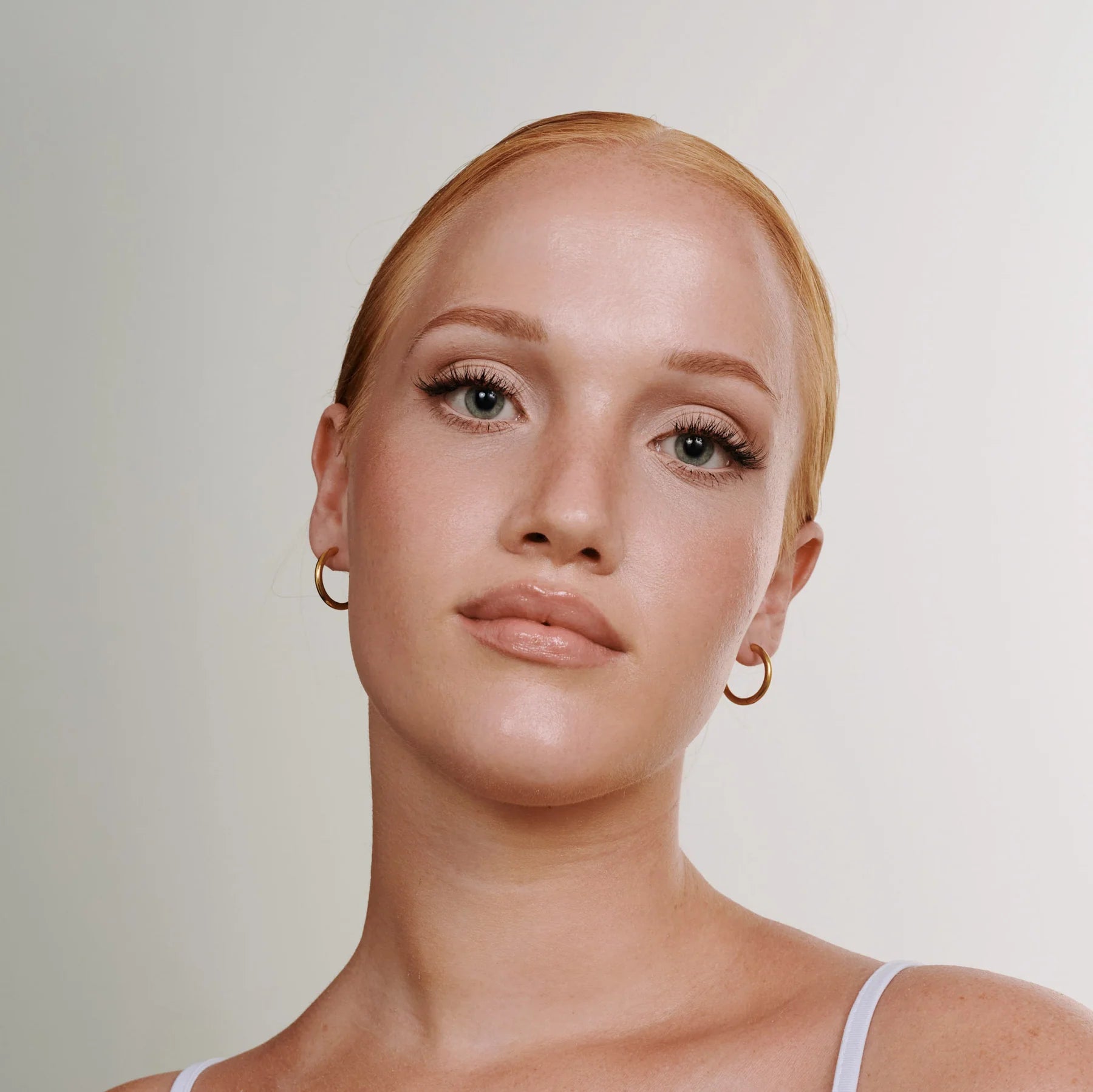 Hollie Hoop Earrings 21mm - Guld