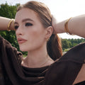 Hollie Hoop Earrings 21mm - Guld