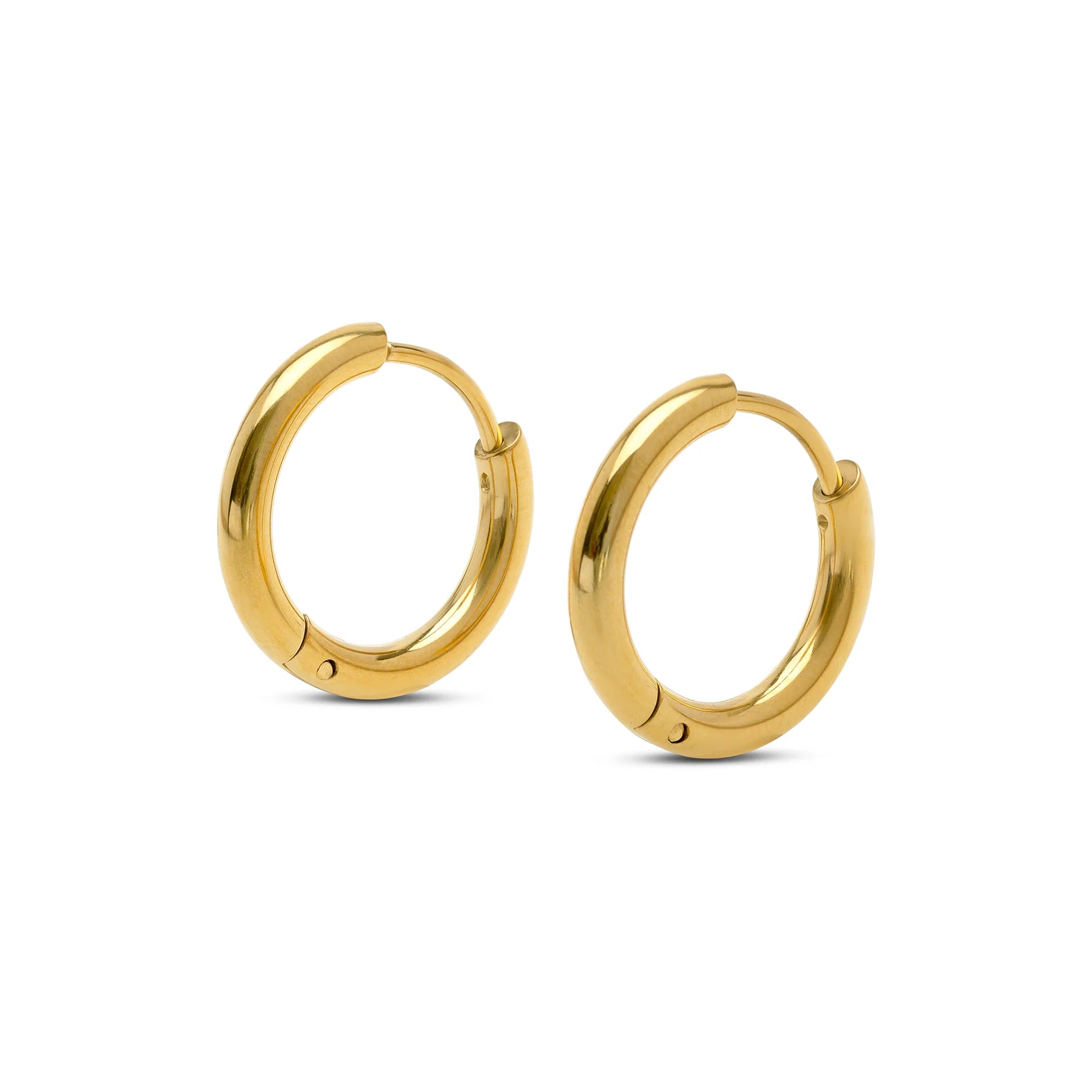 Hollie Hoop Earrings 21mm - Guld