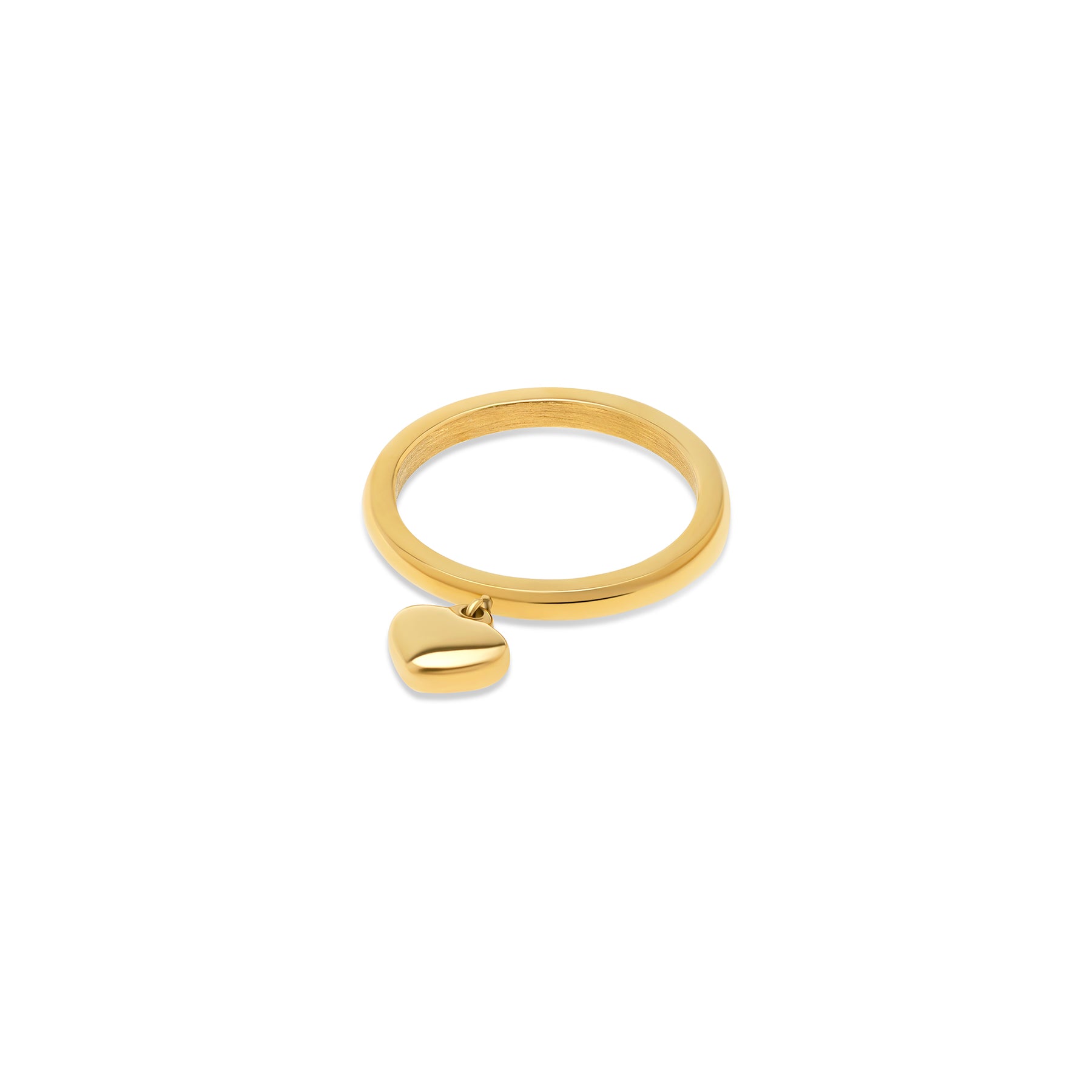 Iselin Heart Ring - Guld