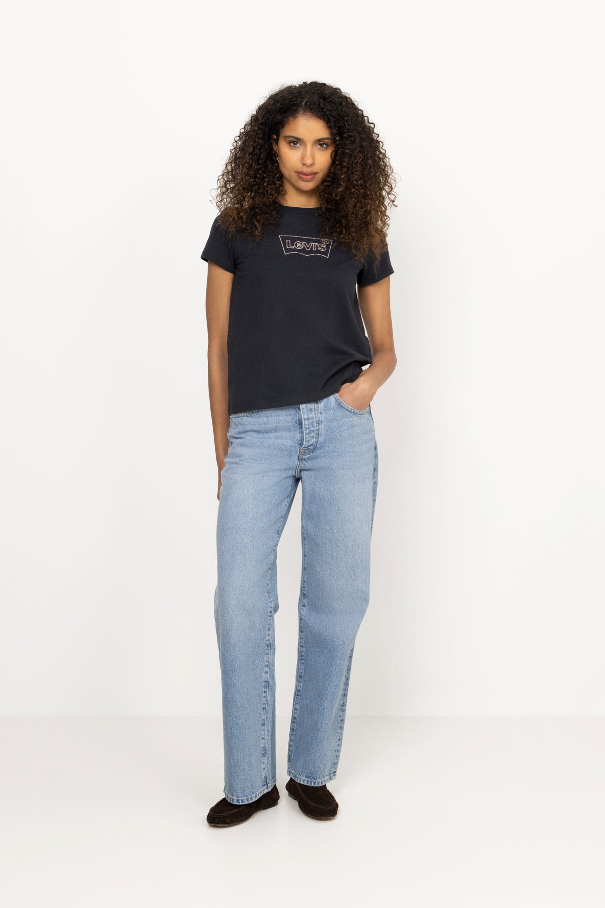 The Perfect Tee - Batwing Iridescent Rhine