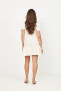 Gerdalil Cotton Knit Dress - Creme