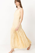 Selmaiw Fest Long Dress - Chamomile