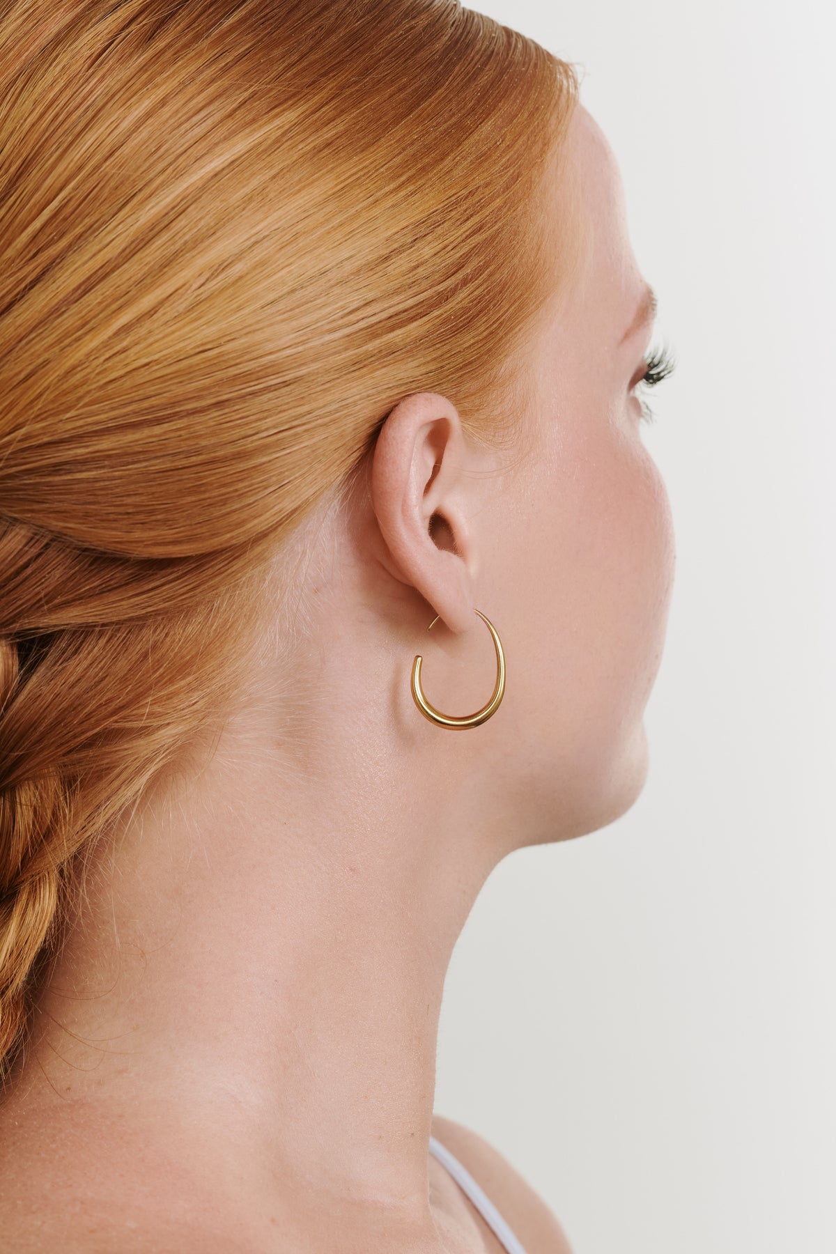 Vilhelmina Adjustable Hoop Earrings - Guld