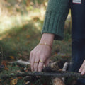 Tomine Crystal Hug Ring - Guld