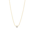 Lynne Crystal Necklace - Guld