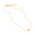 Lynne Crystal Necklace - Guld
