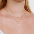 Lynne Crystal Necklace - Guld