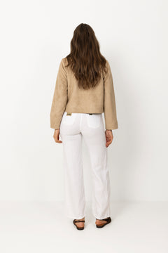 Culotte - Linen Summer - White