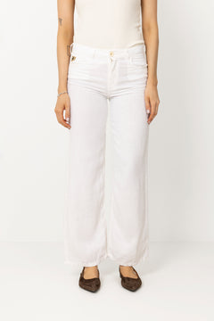 Culotte - Linen Summer - White