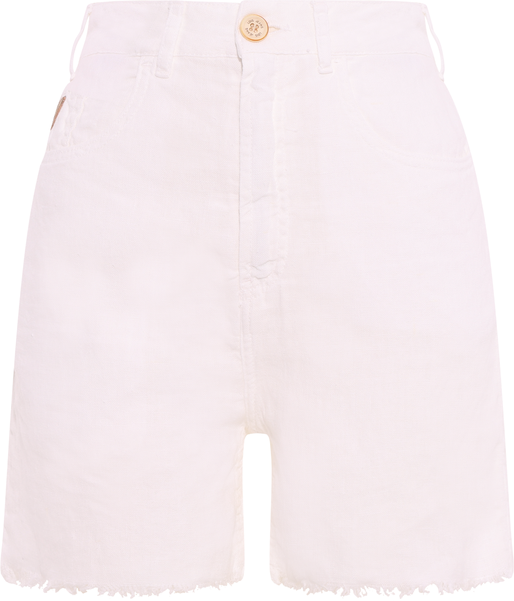 Maya Short Z - Linen Summer - White